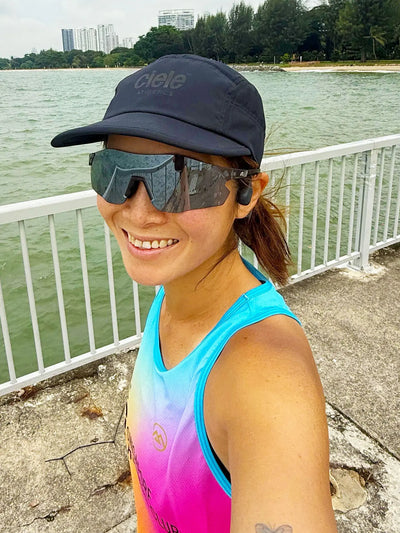 Silver Mirrored Polarized Sunglasses on Carbon Fiber Frames